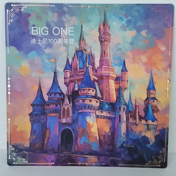 Sulley Monsters inc Disney 100th Anniversary Limited Art Card Print Big 103/255 - Picture 7 of 7